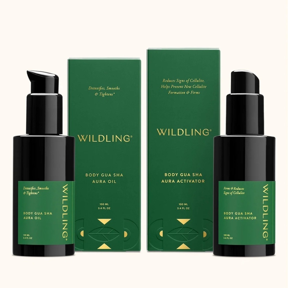 🎸WILDLING🎸🔥NWT🔥Smoothing Aura Detox Body Mist & Aura Body Toning Oil—4 Bottles - Picture 1 of 16